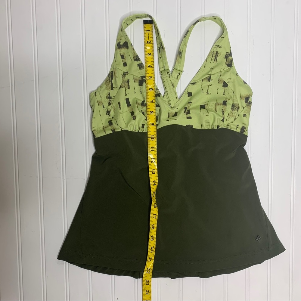 Columbia Light & Dark Green Razor Back Tank - Picture 13 of 14